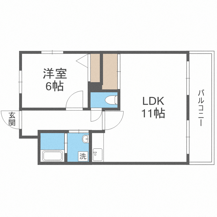 ロペ南庄の間取り