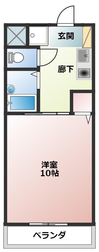 セレーノ坂上の間取り