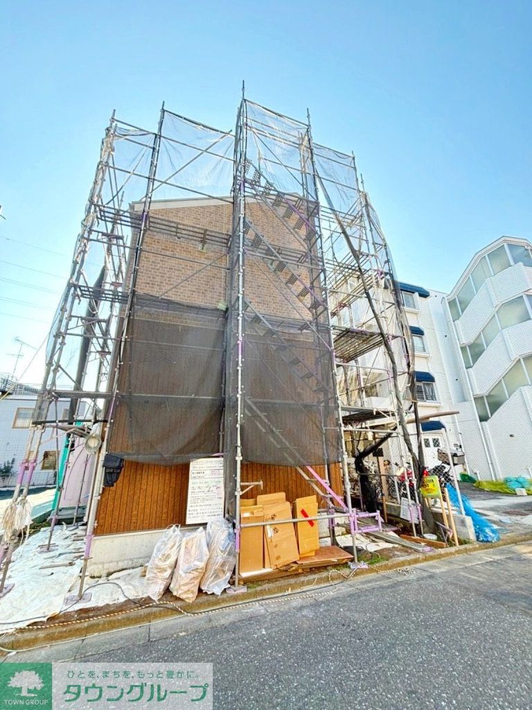 【八王子市大塚のアパートの建物外観】