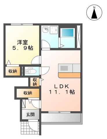 ナトゥラーレの間取り