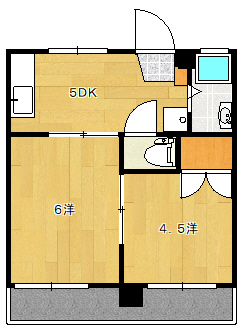 メゾンうえだの間取り