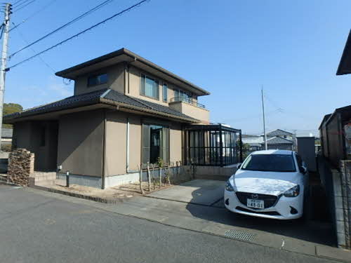 内田邸の建物外観