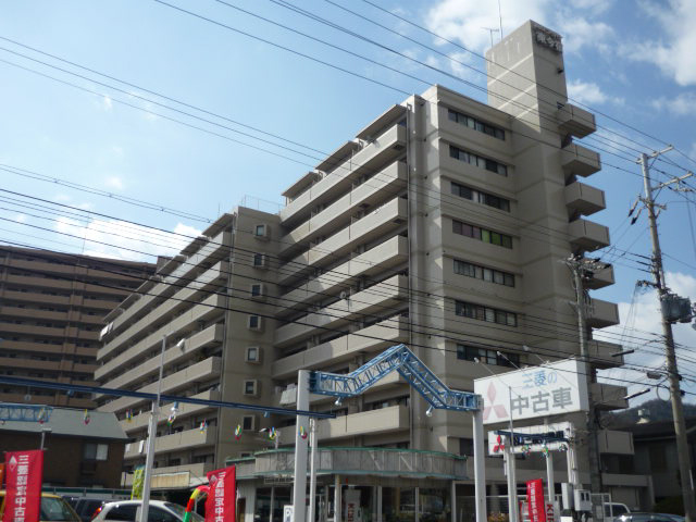 朝日プラザ東今宿の建物外観