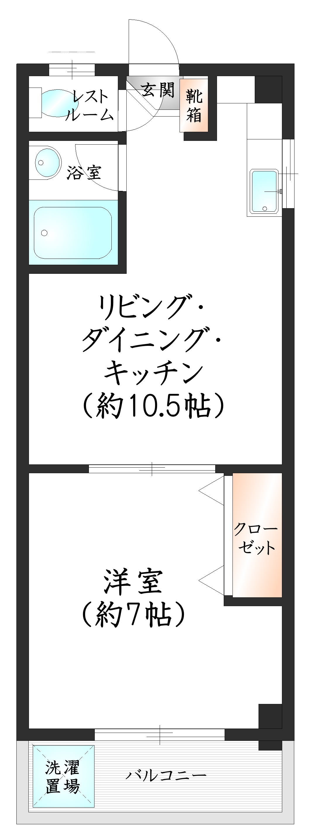 第18東那珂IR BLD.の間取り