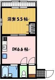 アミティ南山手の間取り