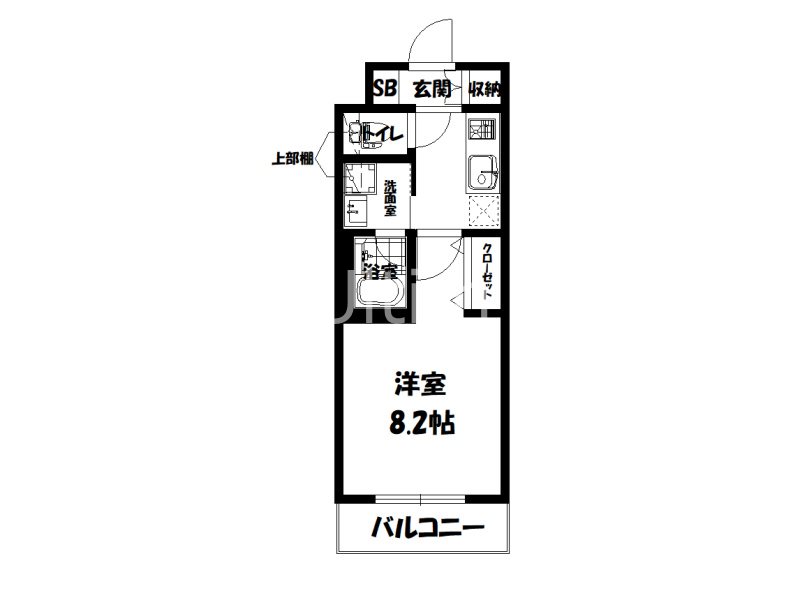 【ベラジオ四条壬生の間取り】