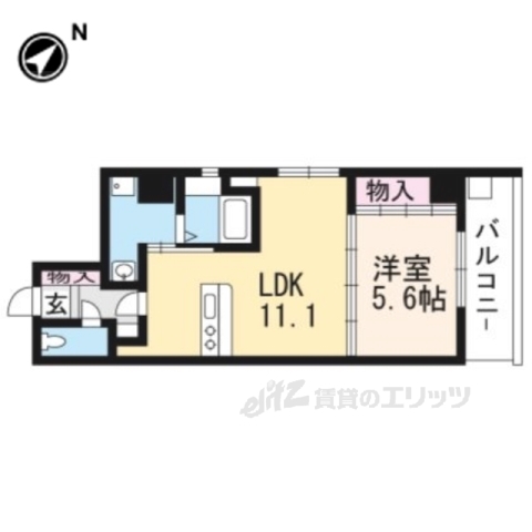 シルエラ御所南の間取り