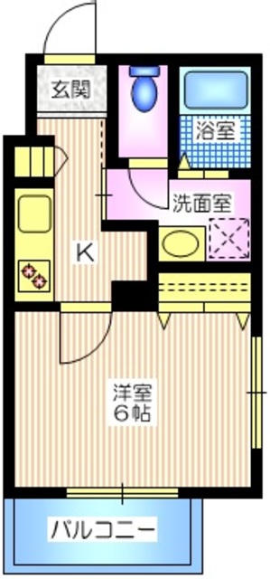 あゆみ荘の間取り