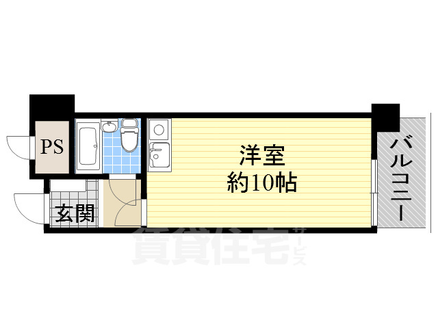 ミストラル川園の間取り