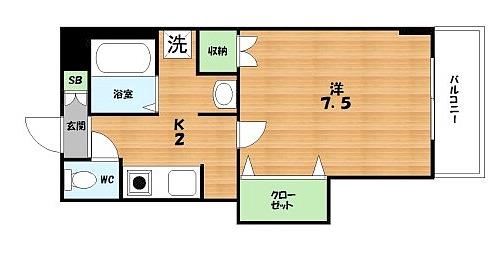 国見坂壱番館の間取り写真