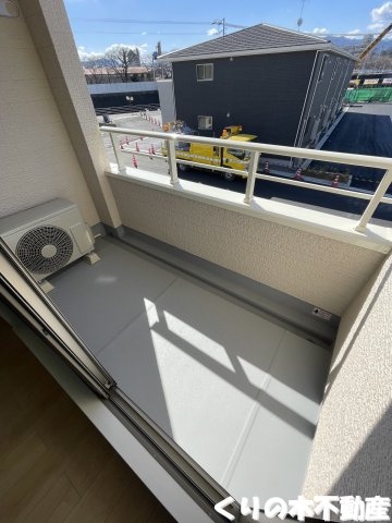 バルコニー　落ち着いた時間を過ごせるバルコニーです