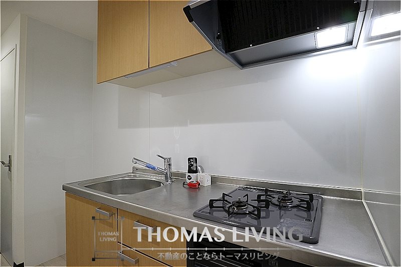 キッチン　2口コンロ付きです。