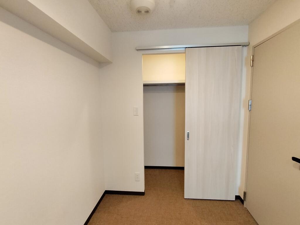 収納　大容量のウォークインクローゼットです。