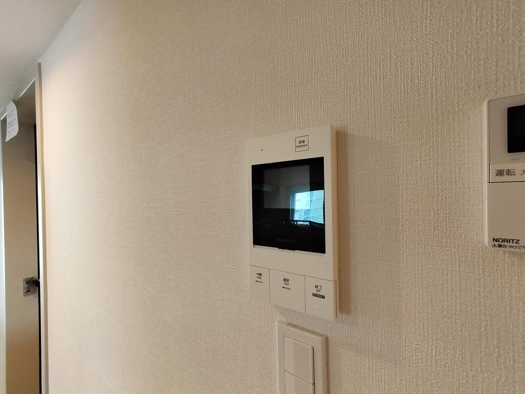 セキュリティ　安心のセキュリティー設備です。