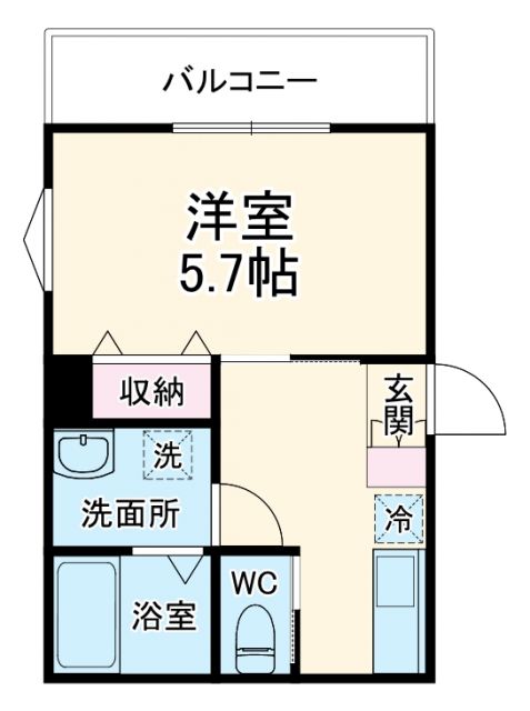 MELDIA東大宮IVの間取り