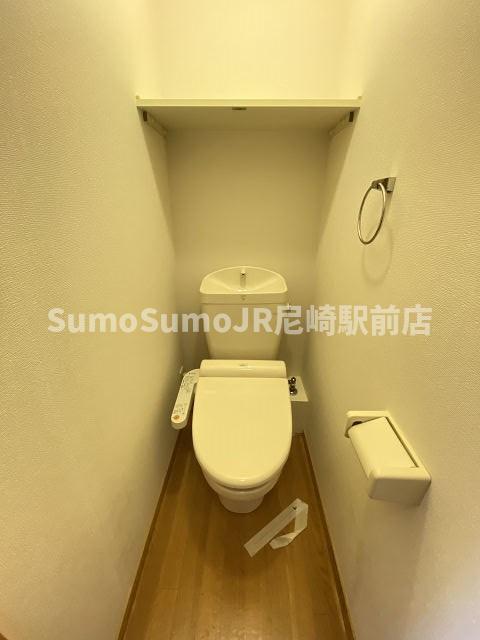 トイレ　ゆったりとした空間のトイレです