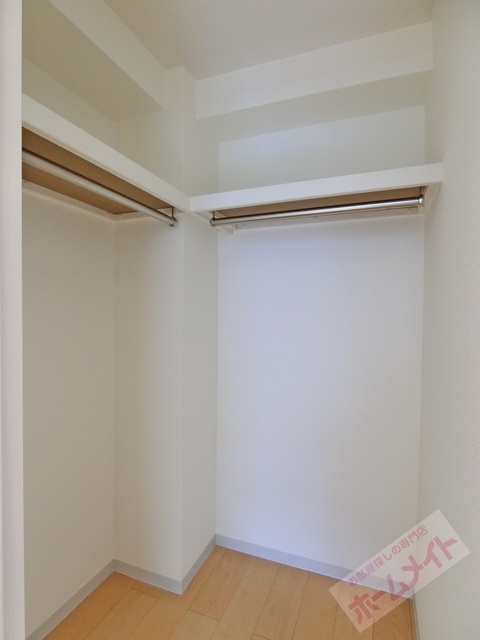 収納　大容量のウォークインクローゼット付き♪