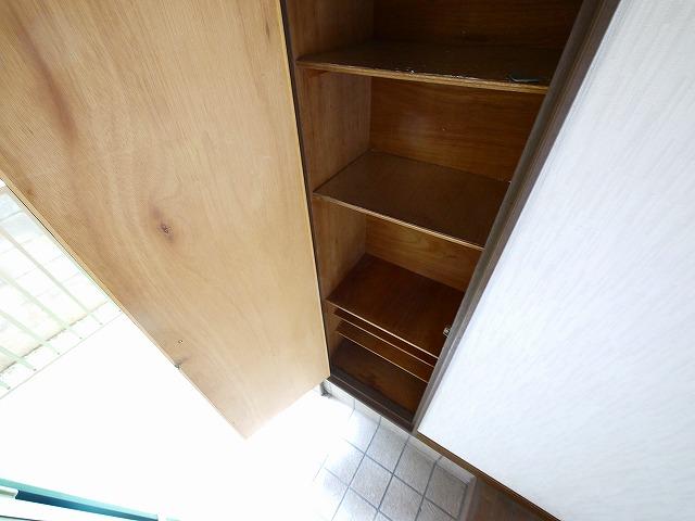収納　ちょっとした収納スペースも充実しています