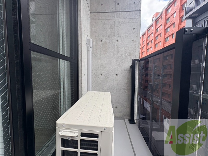 バルコニー　バルコニーです。洗濯物を干したり一息ついたりできますね！