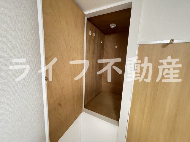 収納　大きなスペースがあり、収納には困りません