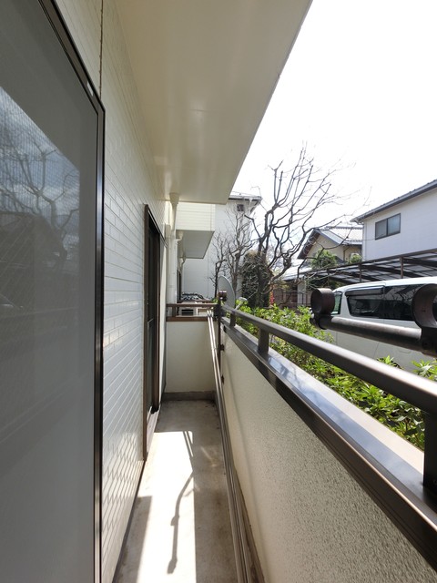 バルコニー　バルコニー付！お天気のいい日は洗濯物も気持ちよく干せますね！