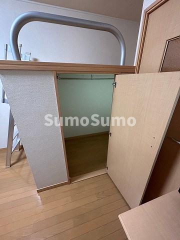 収納　十分な収納スペースがあります