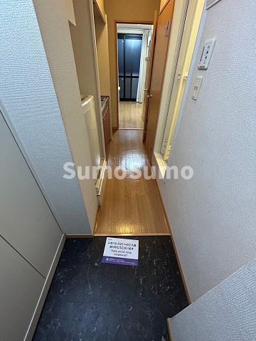 玄関　収納もある玄関です