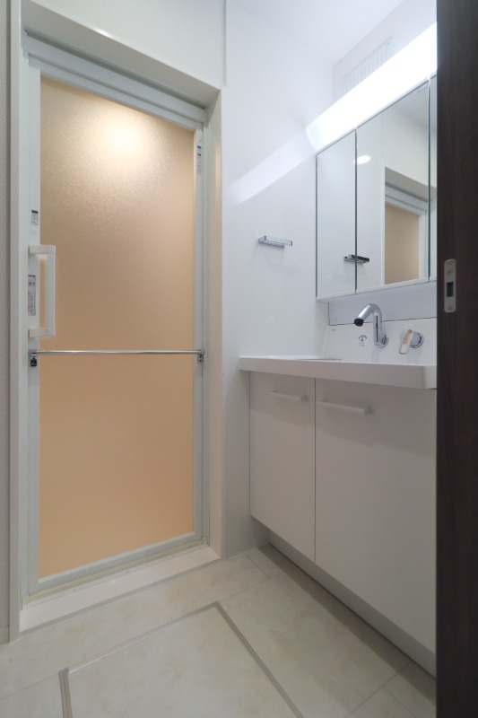 洗面設備　図面と現状に相違がある場合には現状を優先