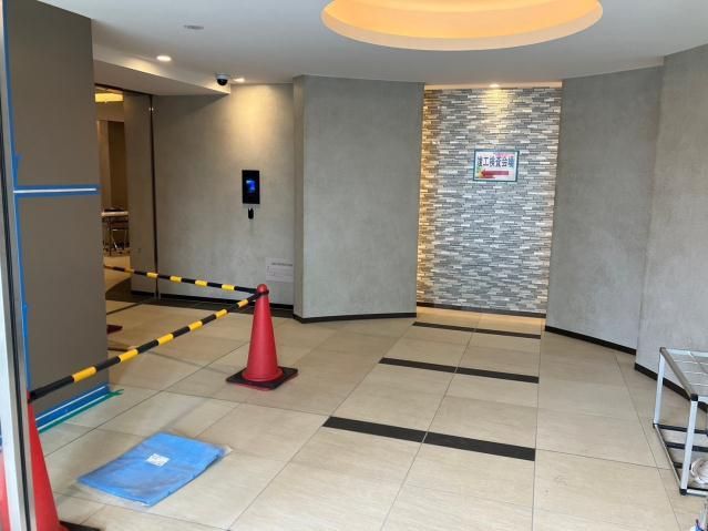 ロビー　落ち着いたロビーです