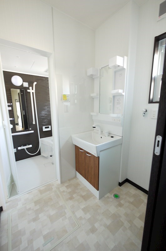 洗面設備　脱衣所