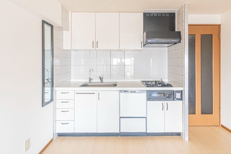 キッチン　2口グリル付ガスコンロです。