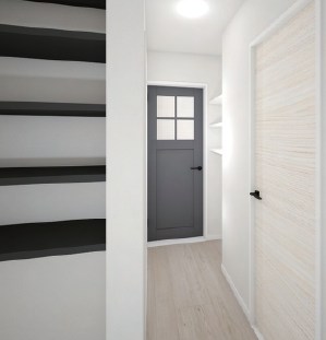 玄関　※イメージパース