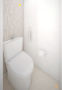 トイレ　※イメージパース