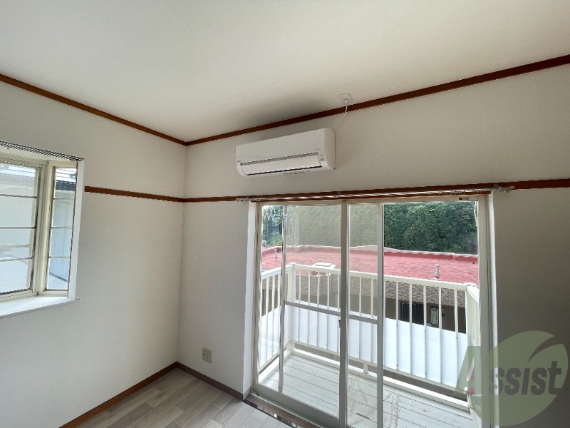 その他設備　エアコンが付いているので夏も冬も快適ですね～