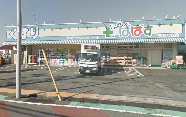 ドラックストア　どらっぐぱぱす世田谷中町店（ドラッグストア）まで679m