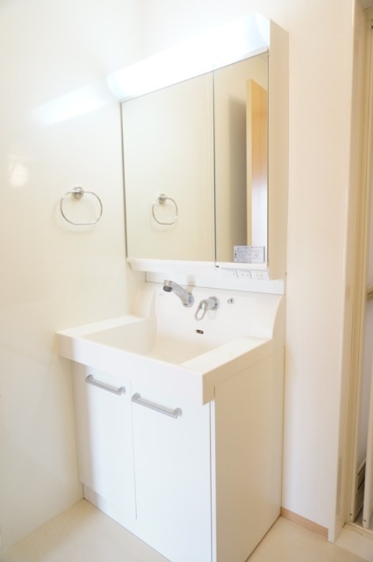 洗面設備　図面と現状に相違がある場合には現状を優先