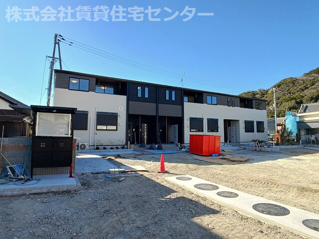 建物外観　建築中
