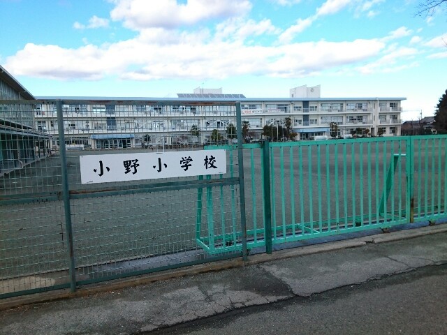 小学校　藤岡市立小野小学校（小学校）まで300m