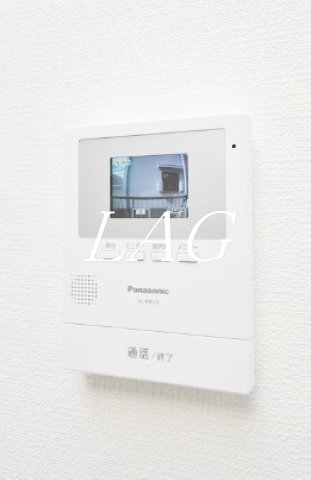 セキュリティ　モニター付きインターホンです。