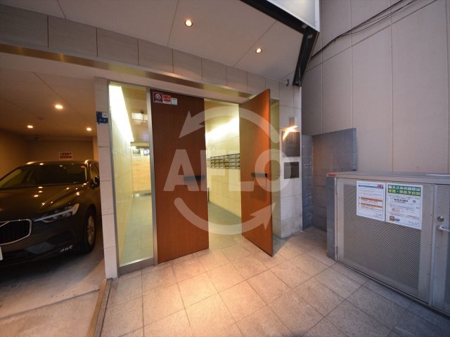 エントランス　クラビス上町台　エントランス