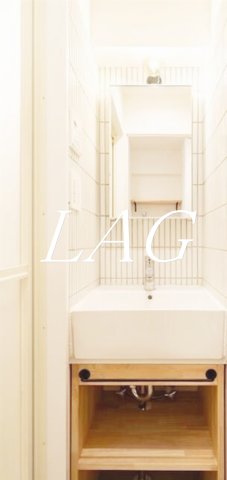 洗面設備　洗面台です。