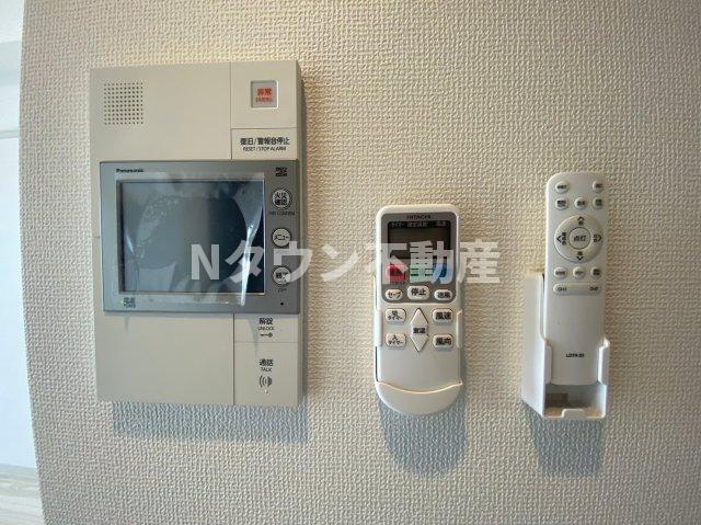 セキュリティ　モニターホンです