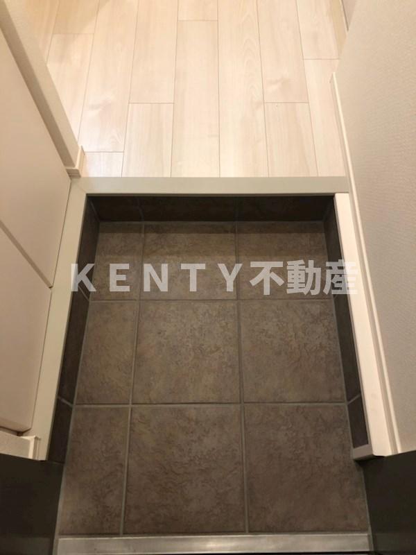 玄関　明るい玄関です