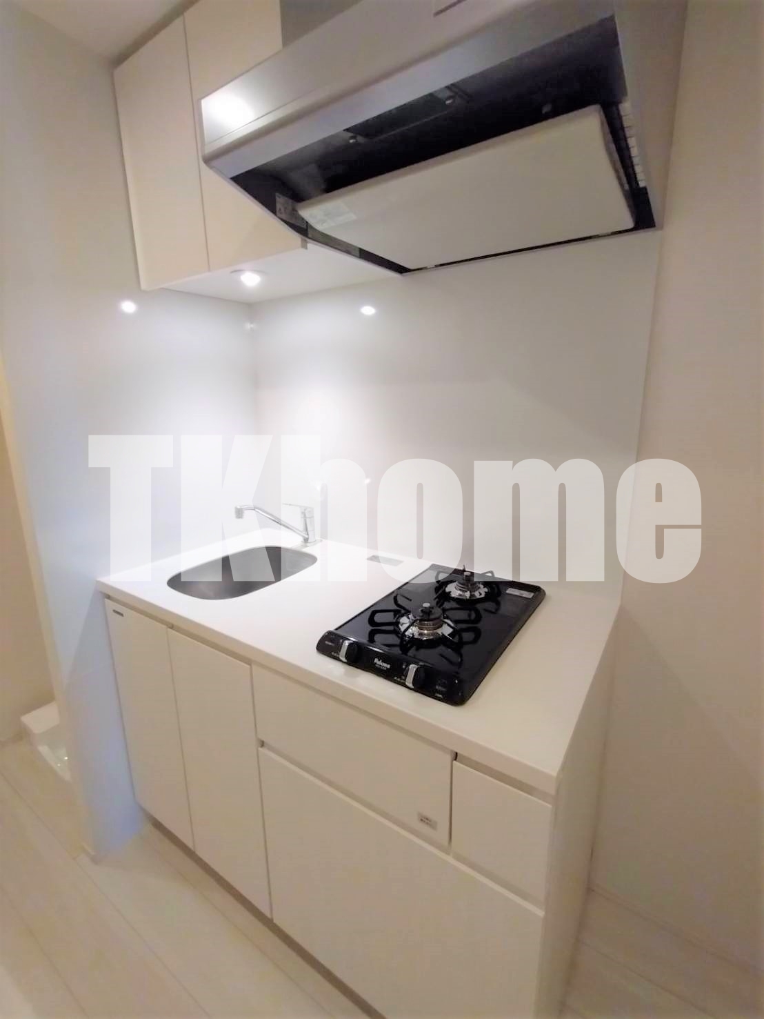 キッチン　2口ガスコンロシステムキッチン