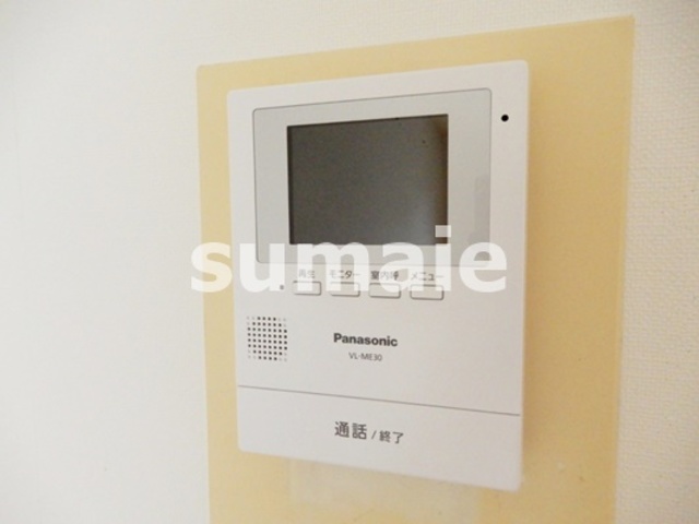 セキュリティ　モニタ付きインターホンで安心☆