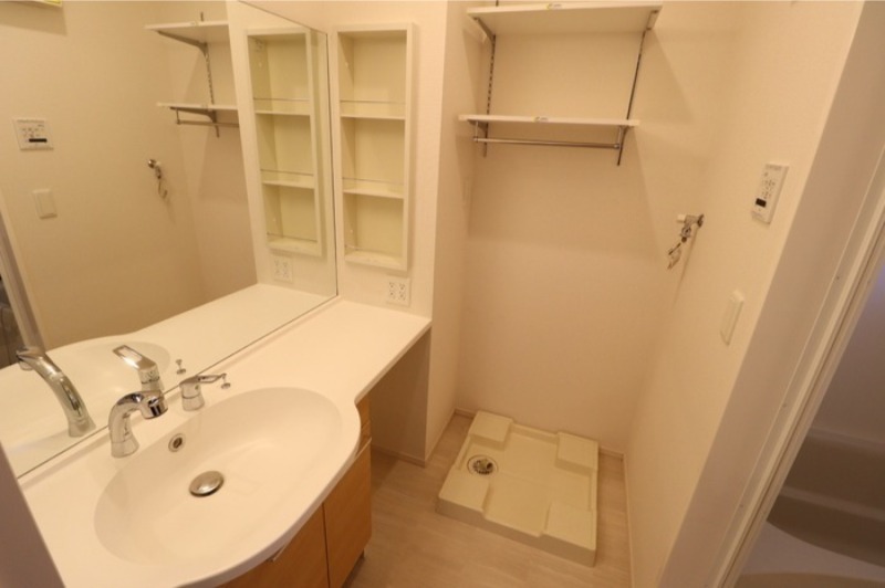 洗面設備　図面と現状に相違がある場合には現状を優先