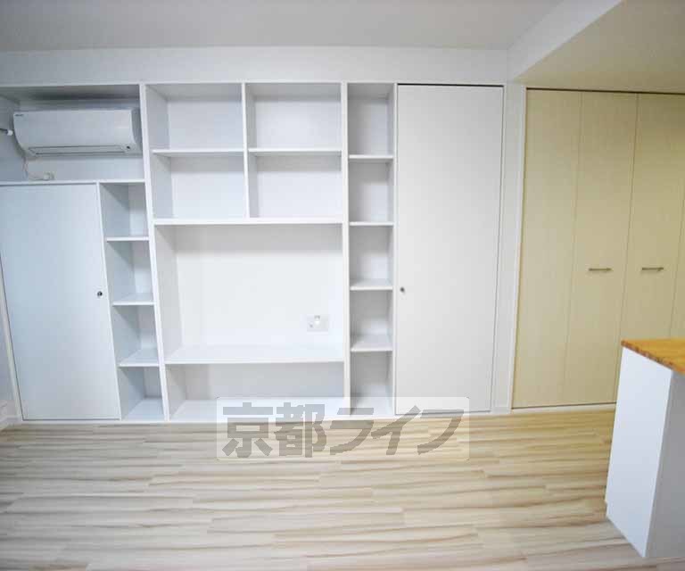 収納　大容量の収納付きなので収納上手になれます