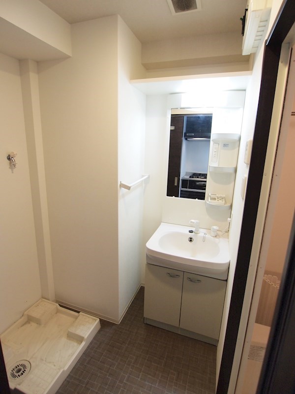 洗面設備　脱衣所があります。