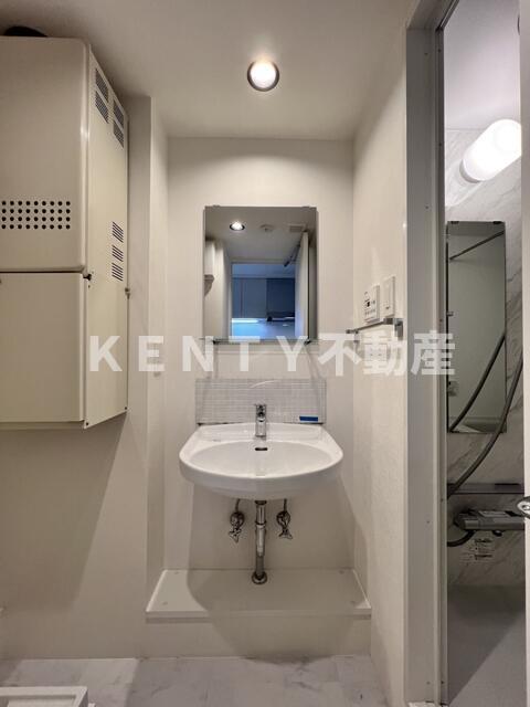 洗面設備　洗面所です