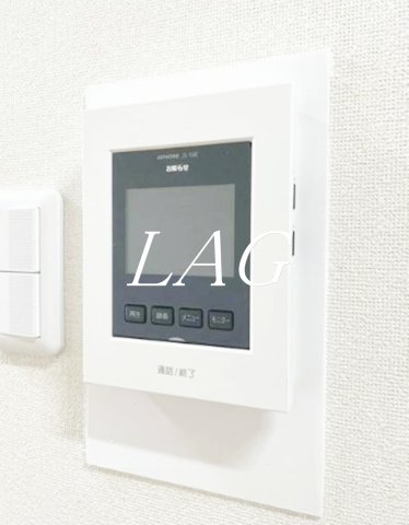セキュリティ　モニター付インターホンです。